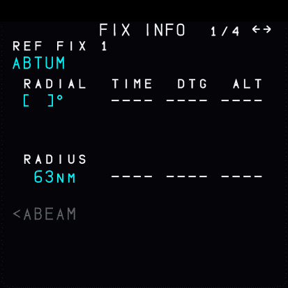 Fix Info with radius set Fix Info with radius set